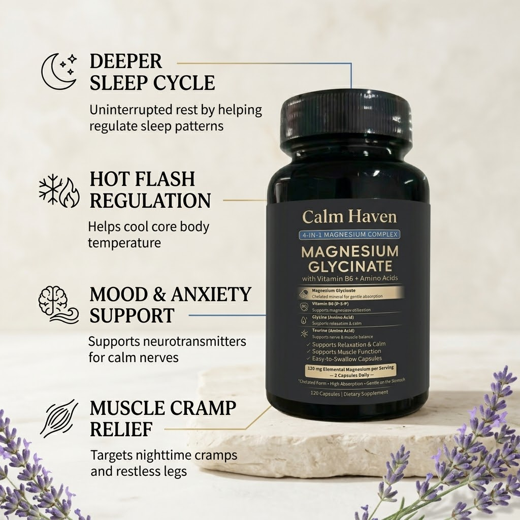 CalmHaven 4-1 Magnesium Glycinate